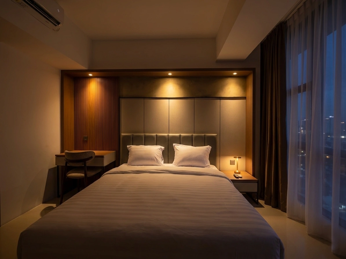 Kamar Deluxe Nuansa Serpong Hotel 3