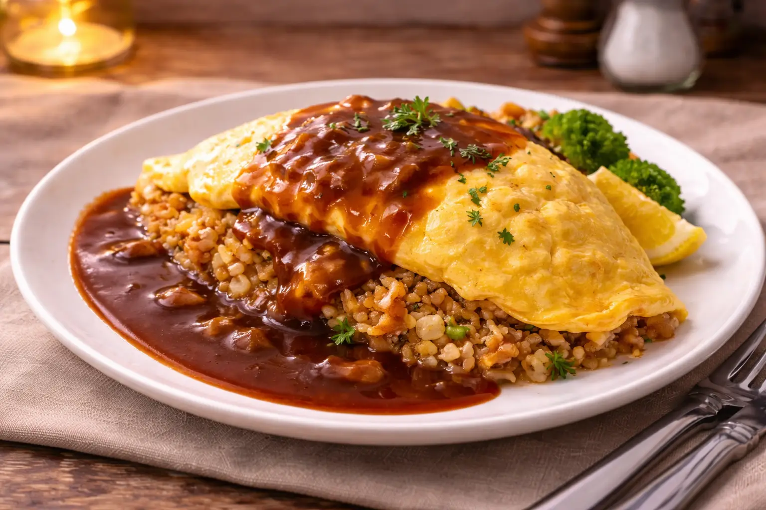 Velvet Cloud Omurice